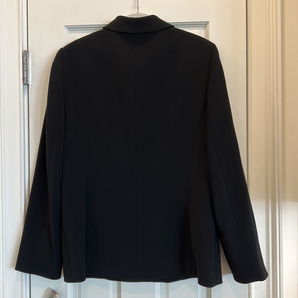 Collections for Le Suit NWT Black Lined Fitted Blazer w/ Front Pockets sz10 NWT - Picture 9 of 11